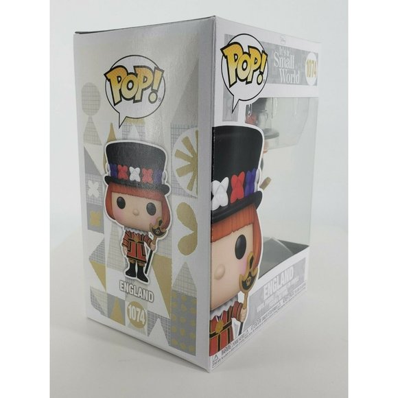 Funko 1074 ENGLAND Disney It's a Small World Pop NEW Unopened - Picture 3 of 10